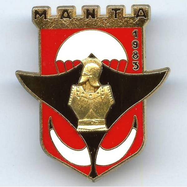17° RGP / 3° Cie Manta 1983