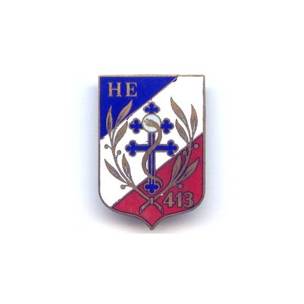 Hôpital d'Evacuation 413  (Corps Expéditionnaire Français en Italie puis 1°Armée Française 1944-45)