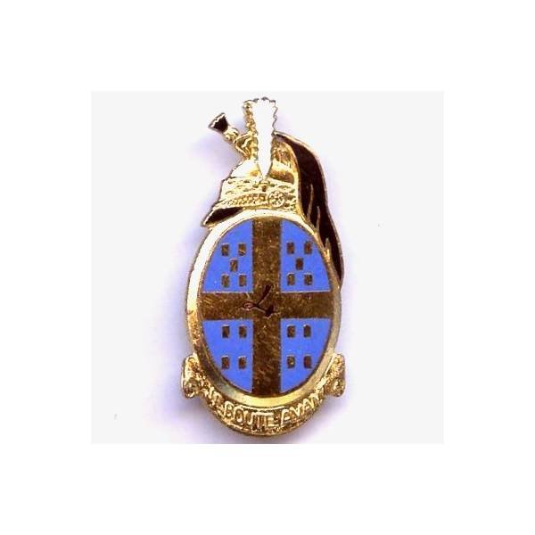 4° Régiment de Dragons , je boute avant, résine, dos ondé, anneaux