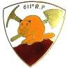 611° Régiment de Pionniers , castor, éclat à 12 h