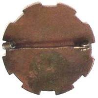 674° / 2° Cie de Réparation , Rhin et Danube, camion dans coeur, émail