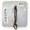 GJF 3 / Groupe 2  "Gouraud", tête de bédouin, aluminium peint