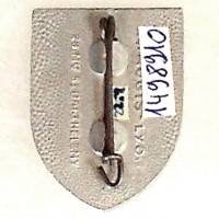 GJF 10 / Groupe 7 , "renaître en chantant", coq, sans "les echelles", dos, grenu, aluminium peint