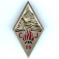 CJF 29 "Bugeaud", émail,...