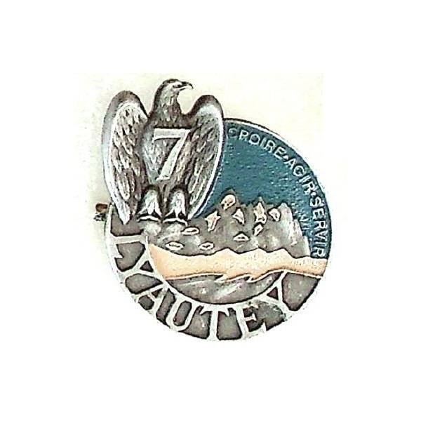 GJF 12 / Camp 7 "Lyautey", aigle, aluminium peint