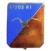 203° Régiment d' Infanterie...