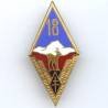18° Bataillon d'Infanterie Parachutiste , isard sur croix de Lorraine