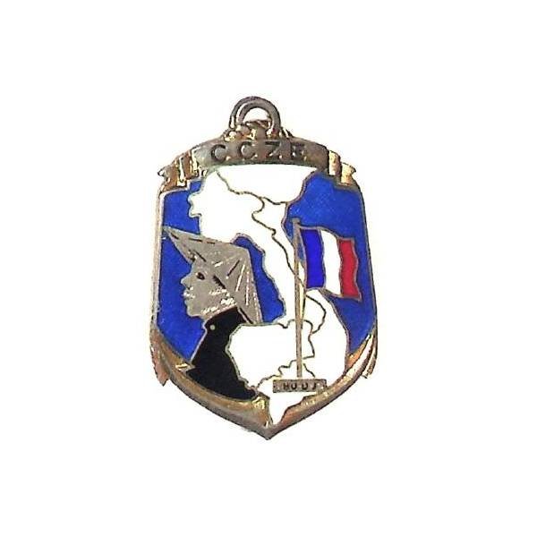 En argent , Compagnie de Commandement de la Zône Est du Sud Vietnam Thu Duc