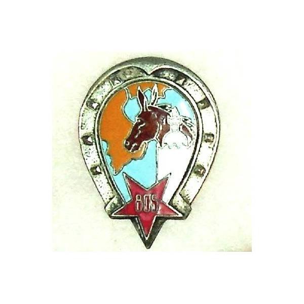 805° Compagnie Muletière , étoile rouge, Indo marron, minaret, attache en partie coupée