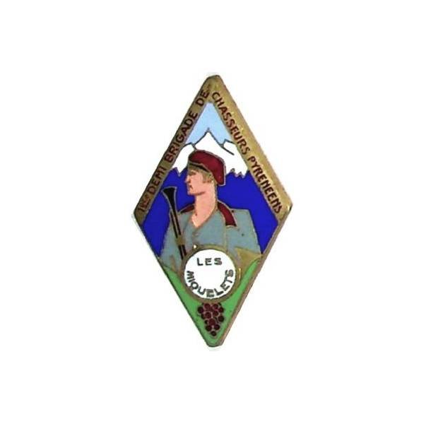 1° 1 / 2 Brigade de Chasseurs Pyrénéens , "Les Miquelets", petit boléro rond