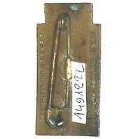 CJF , insigne général, émail, dos lisse, épingle nourrice