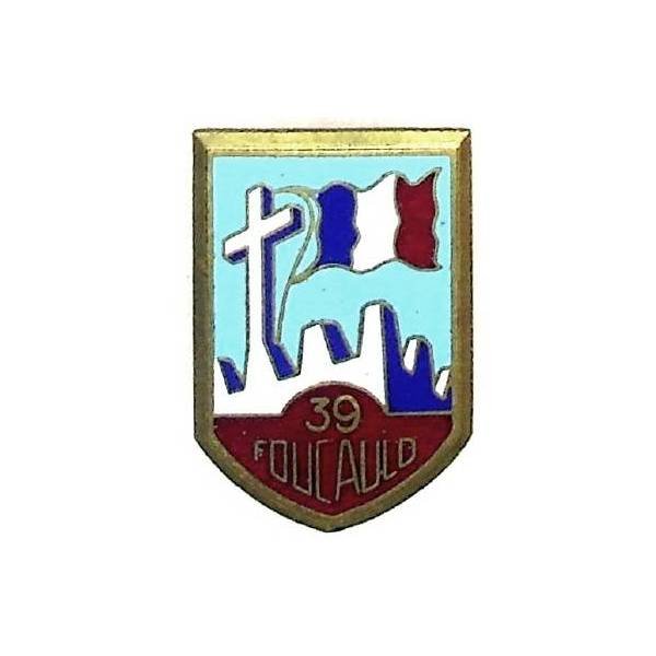 CJF 39 "De Foucauld", émail, petit boléro rond