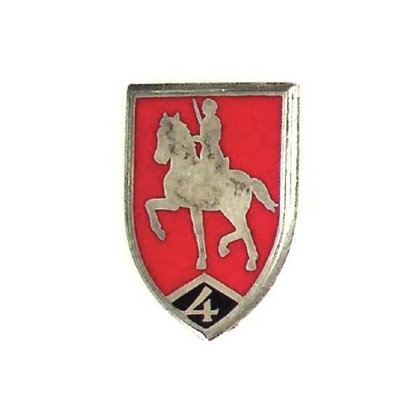 En argent , 4° Régiment de Cuirassiers , Jeanne d' Arc