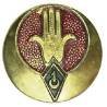 1° Régiment de Spahis Algériens , sans bordure, 1 chevron, peint, peinture défraichie