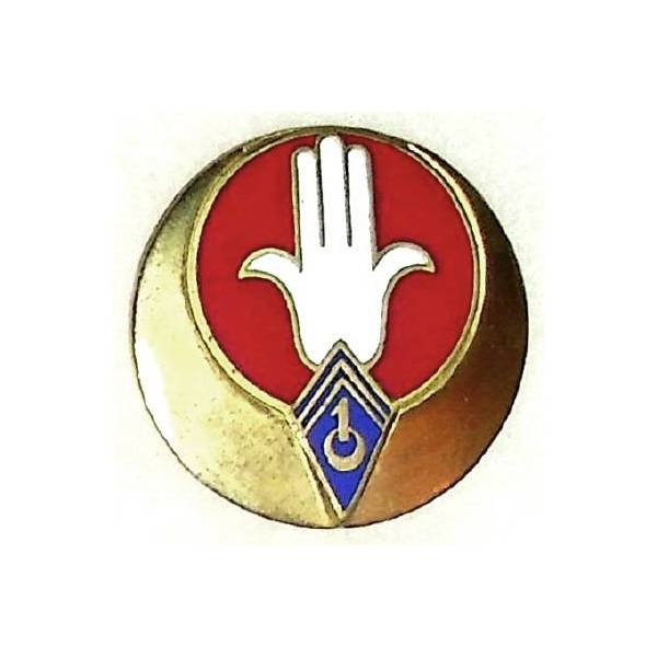 1° Régiment de Spahis Algériens , sans bordure, 2 chevrons, boléro rond