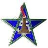 En argent , 5° Régiment de Spahis Marocains , écaille en surface