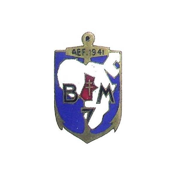Bataillon de Marche 7 / 1° Division de la France Libre , Afrique Equatoriale Française 1941