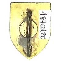 France Libre Corsica , 17x23,  tête de maure et croix de Lorraine, émail, fabrication du Caire