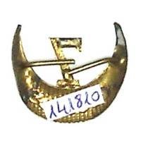 7° Régiment de Spahis Algériens , insigne de chèque ou de col, 22 mm, estampé