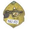 Régiment de Marche du Tchad  FFL , petit modèle plat, émail, organeau ajouré