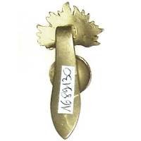 37° Régiment d’Infanterie , grenade dorée, 37 sur bombe, fixation par patte