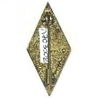 En argent, 57° Régiment d'Infanterie , 42 mm, émail, dos guilloché, boléro Drago