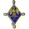 9° Régiment de Hussards , 1793, aigle, losange bleu fonçé, dos lisse, 2 boléros Drago