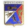8° Escadre de Chasse , 4 escadrilles  4C1 - 3C2 - 3C1 - SPA38 , émail, 2 boléros Drago