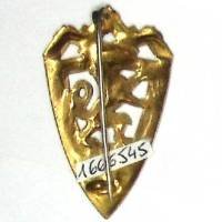 4° Régiment d'Infanterie , attache à pivot, estampé