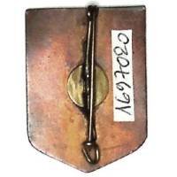 46° Régiment d'Infanterie , plutôt mourir que faillir , 2 têtes, éclat d'émail