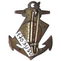 60° Régiment d'Infanterie , as de coeur sur ancre, boléro Ab