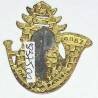 3° Bataillon d'Infanterie Légère d'Afrique , scorpion, cor d'émail noir, sans attache