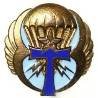 Compagnie de Transmissions de la 25° Division Parachutiste , avec 25, tout bronze cuivré, sans attache