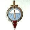 1° Régiment Parachutiste d'Infanterie de Marine , flèche rouge, bleu clair,résine