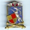 35° Rgt d' Artillerie Parachutiste, avec devise, résine