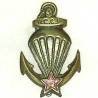 3° Bataillon Colonial de Commandos Parachutistes , trabe droite, moulage Arthus Bertrand, peint
