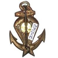 3° Bataillon Colonial de Commandos Parachutistes , trabe droite, estampé, peint, retirage, attache recollée