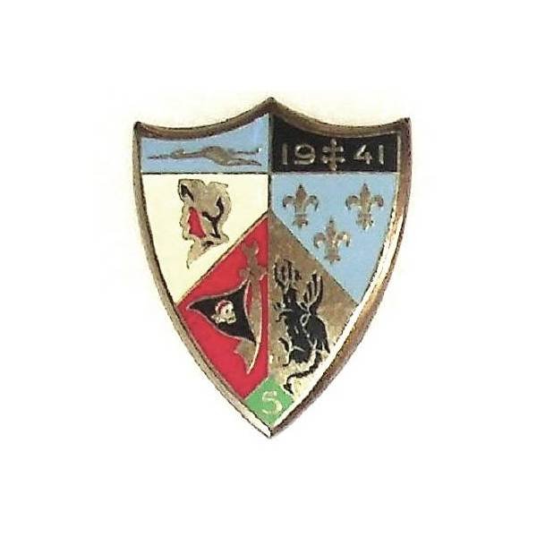 5° Escadre de Chasse , écu suisse, résine, 1 boléro lisse