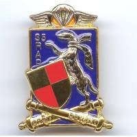 35° RAP, avec devise, bleu...