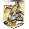 421° Régiment de Pionniers , castor portant une pelle