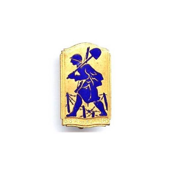 618° Régiment de Pionniers , poilu, gros boléro lisse