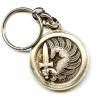 2° Régiment Etranger de Parachutistes , porte-clefs, 42 mm, argenté