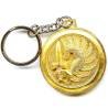 2° Régiment Etranger de Parachutistes , porte-clefs, 42 mm, doré