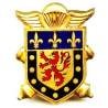 20° Groupe d'Artillerie Parachutiste , bleu fonçé