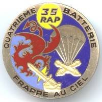 35° Régiment d'Artillerie...