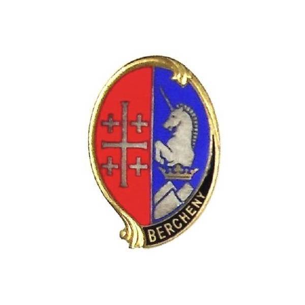 1° Régiment de Hussards Parachutistes , Bercheny, licorne, boléro lisse rond