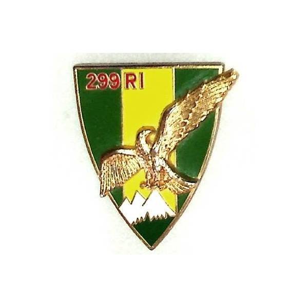 299° Régiment d'Infanterie , aigle, dos doré, pontets