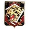 1° Commando du Laos , tête de tigre, épingle de l'attache cassée