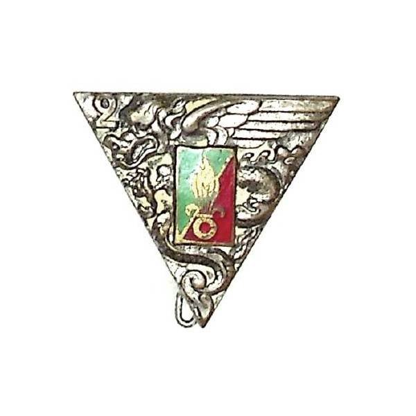 2° Régiment Etranger Parachutiste ,  résine, épingle pinçée dans boléro lisse