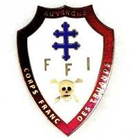 Corps Franc des Truands , FFI Auvergne, retirage (JMF)